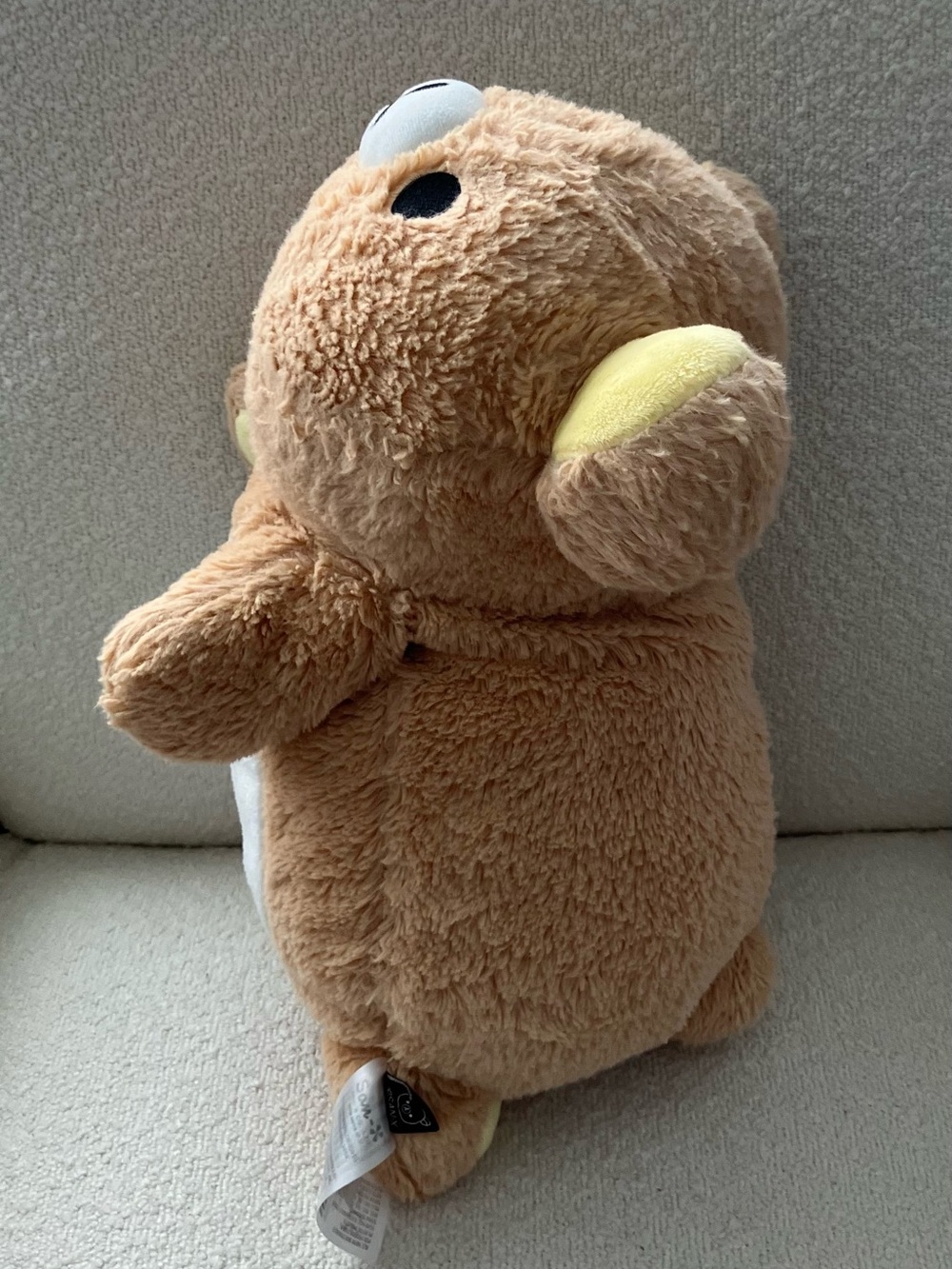Rilakkuma Tan Plush Stuffed Teddy Bear - Picture 5 of 7